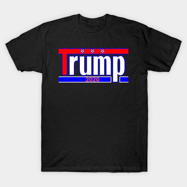 Trump 2020 T-Shirt by hipop